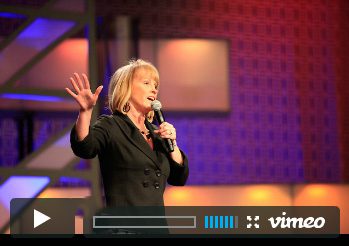 Video of motivational speaker and master of ceremonies - Connie Podesta