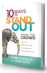 Standout-Cover-3D | Top Rated Motivational Speaker Connie Podesta