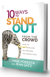 Standout-Cover-3D | Best Motivational Speaker Connie Podesta