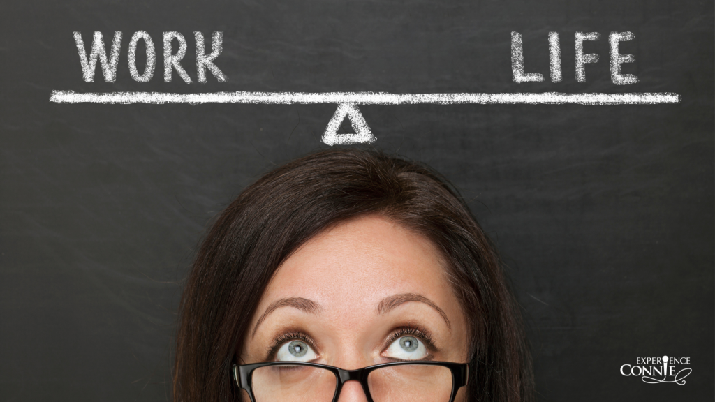 work life balance connie podesta