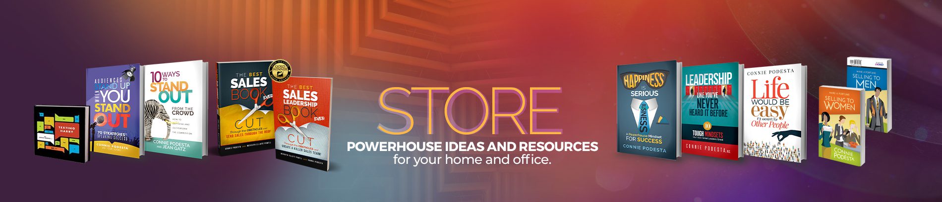 Connie Podesta – Store Header image