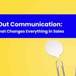 Promotional banner for StandOut Communication on a yellow background with a blue title strip and white text; two speech-bubble icons held by binder clips.