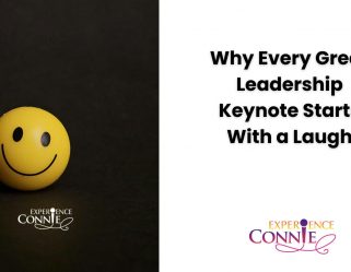 leadership keynote speaker connie podesta on using comedy and therapy (humor) to ensure a great keynote.